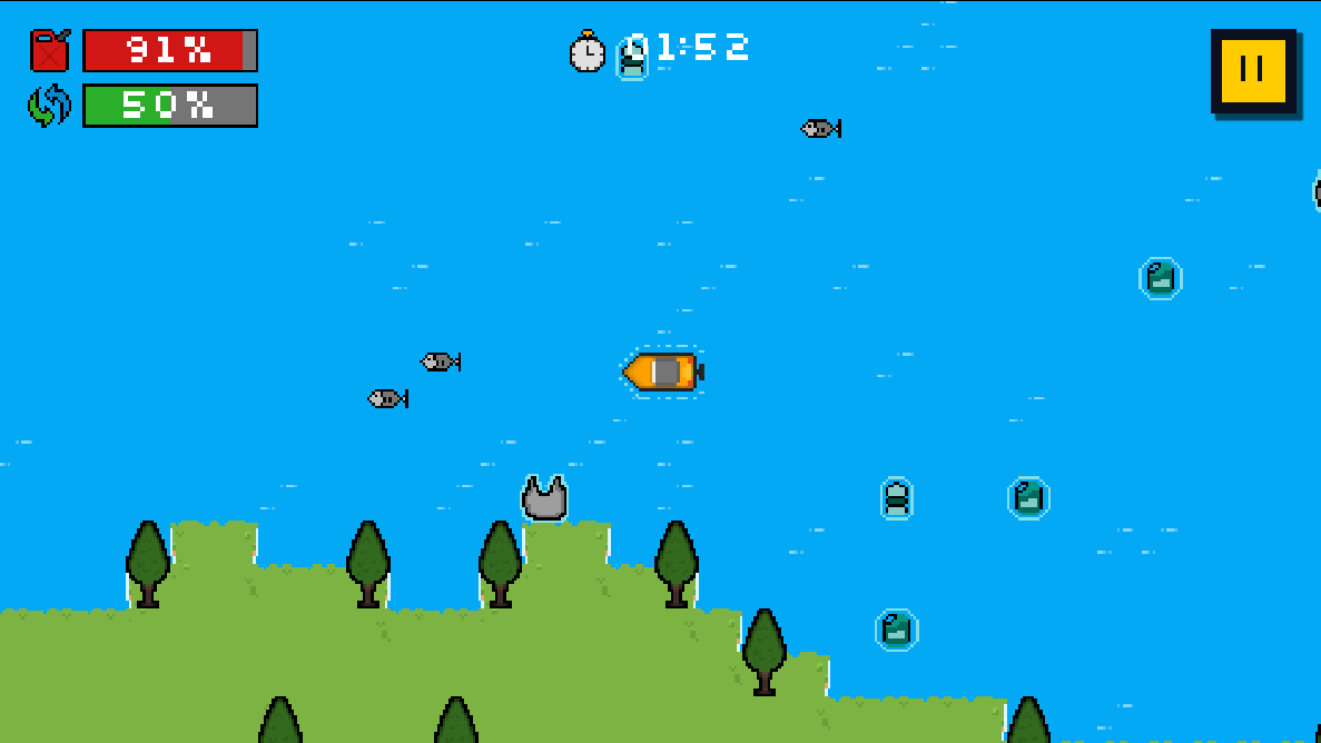 Gameplay de BOAT en el agua